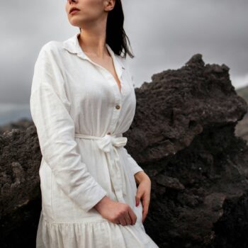 Button Shirt Dress